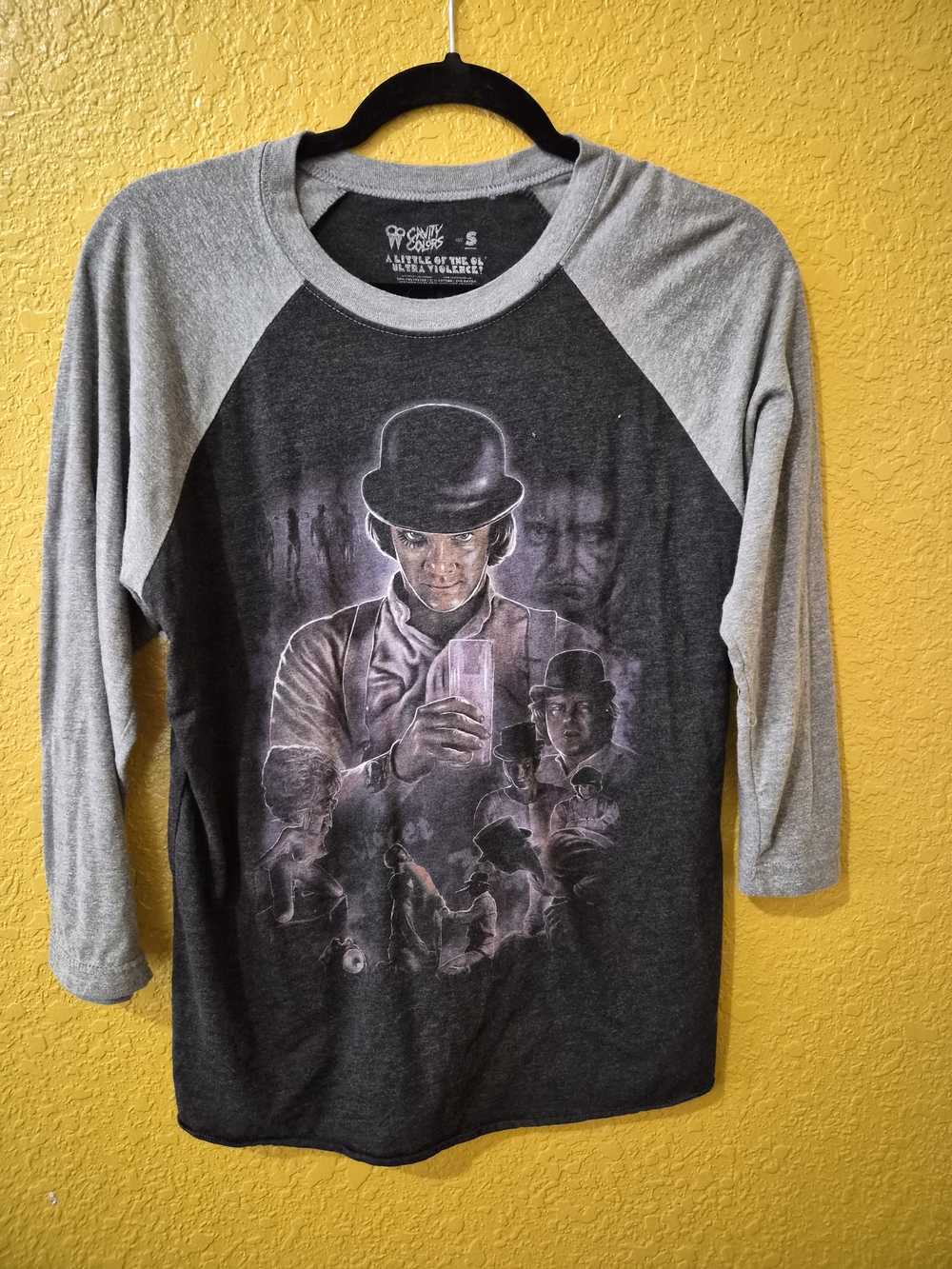 RARE A Clockwork Orange Men’s Raglan